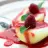 Red Wine Pears with Raspberries