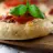 Mini Pizzas with Arugula and Peppers