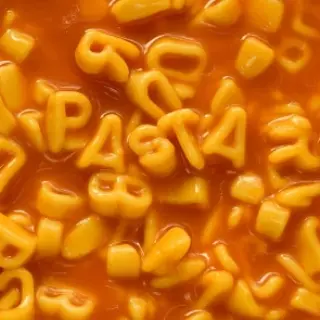 Pasta Soup with Tomato and Cheese