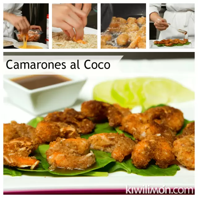 Camarones al Coco