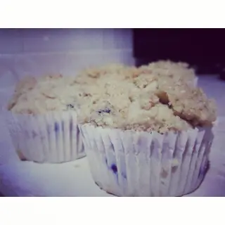 Muffins de Blueberries