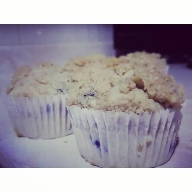 Muffins de Blueberries