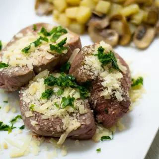 Carne à Parmesão