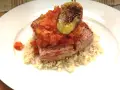 Medalhão de Atum com Tomate Concassé