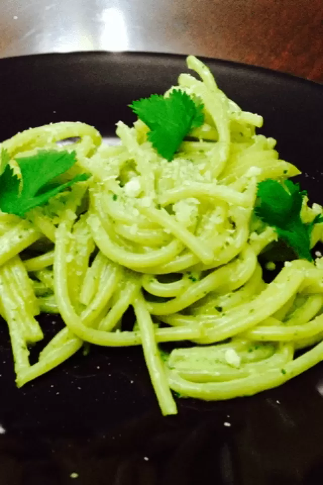 Spaghetti al Cilantro