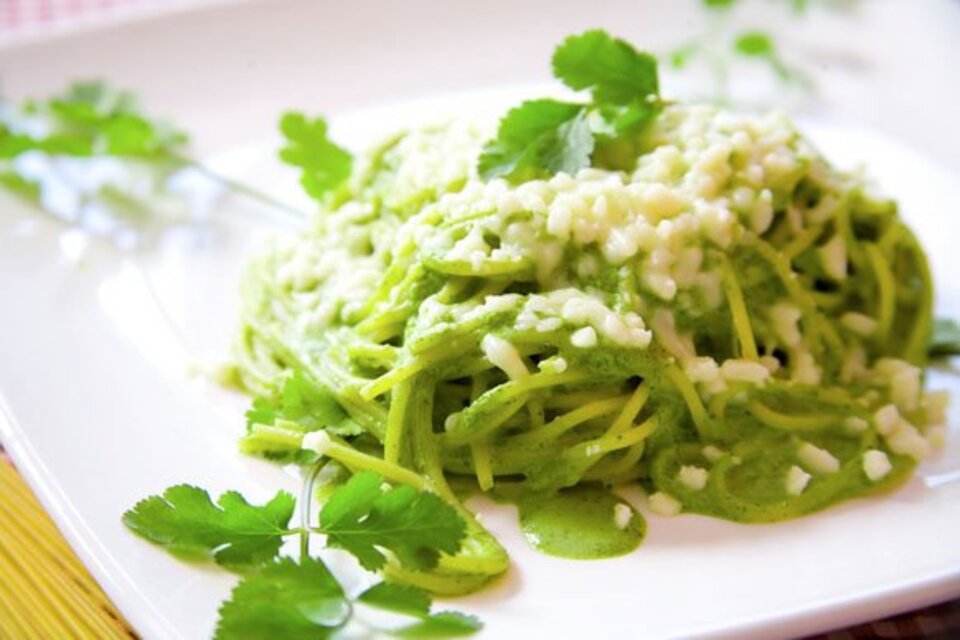 Arriba 63+ imagen recetas de pasta con cilantro fresco