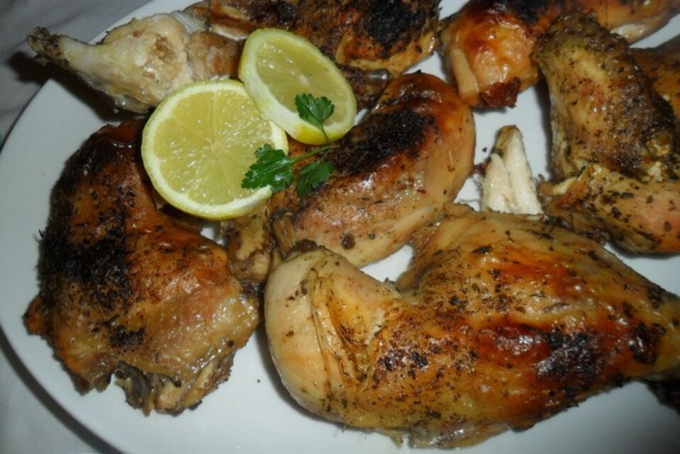 Muslos de Pollo con Limón y Especias