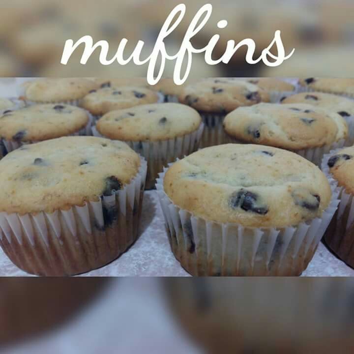 Muffins de Plátano y Chispas de Chocolate