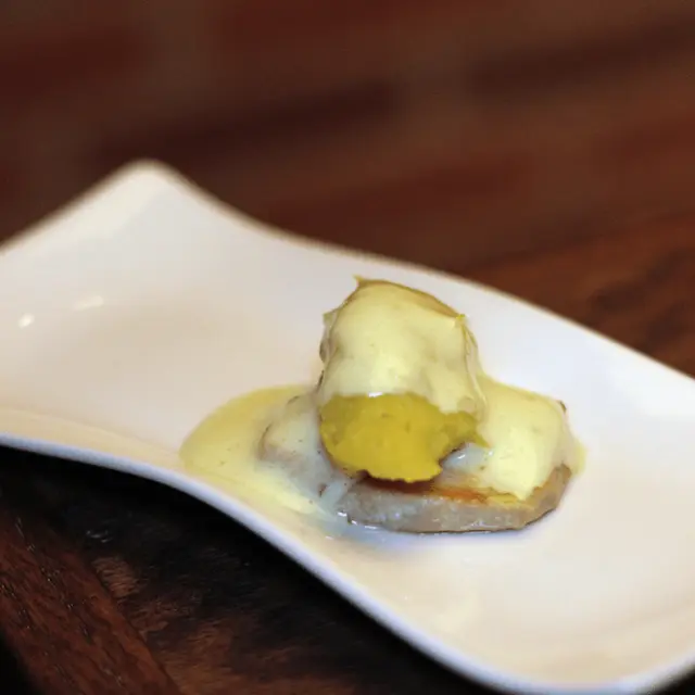 Russian Salad with Hot Mayonnaise