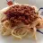 Talharim com Molho de Carne e Chorizo