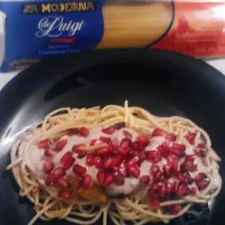Spaghetti De Luigi in Nogada