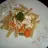 Fusilli with Vegetables and Béchamel Sauce