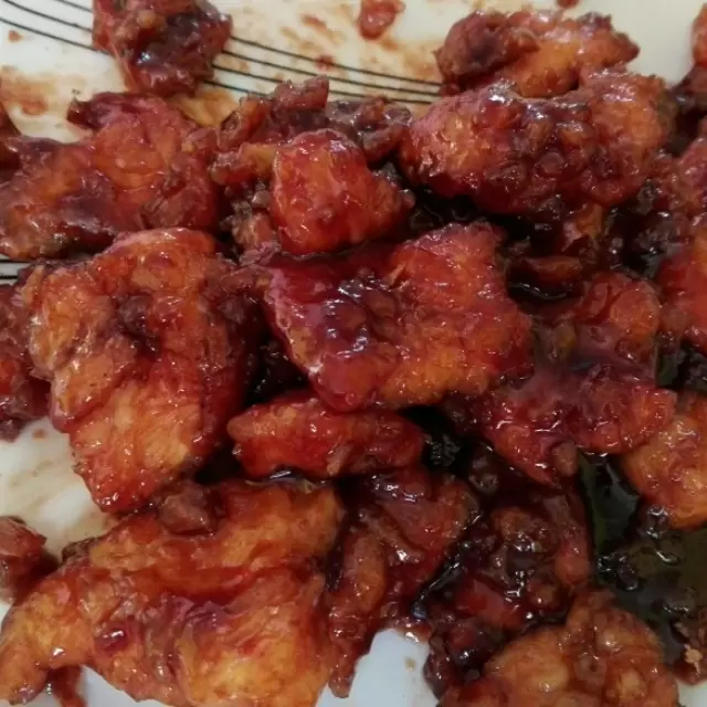 Chicken with Sweet and Sour Sauce