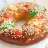 Easter bread filled with fruit