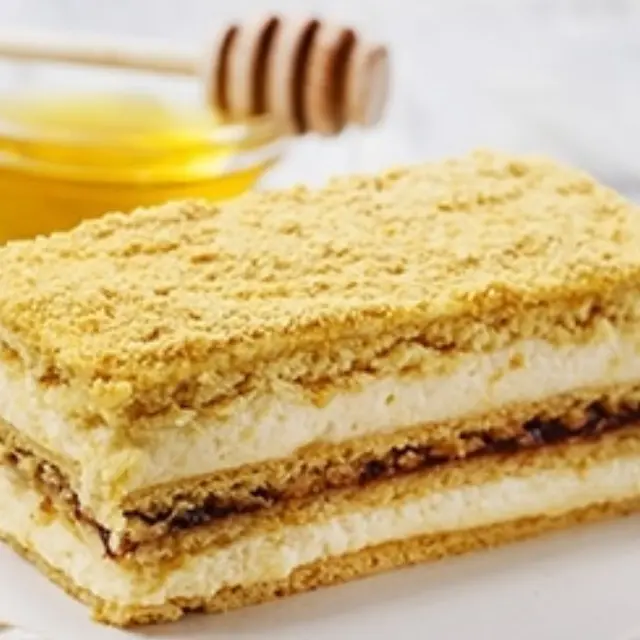 Honey and Alpen Original Cereal Layer Cake