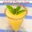 Pineapple Sorbet with Cava
