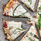 Pizza com Crosta de Couve-flor