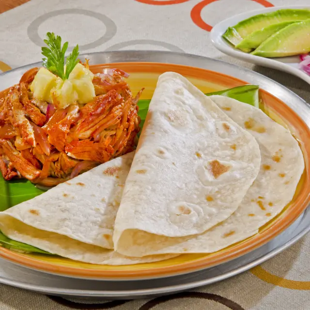 Achiote Meat with Pineapple