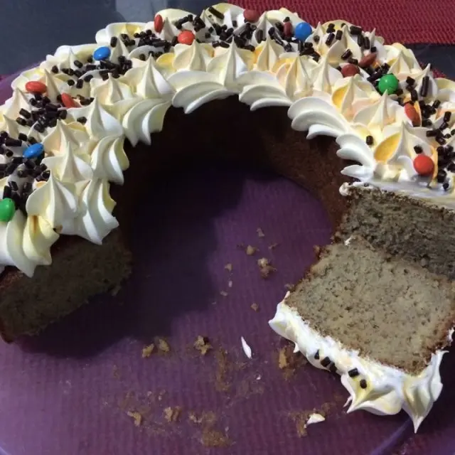 Banana Cake without Liquids