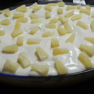 Triple Sponge Pineapple Cake