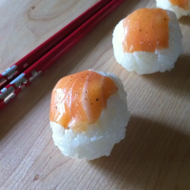 Salmon Rice Balls