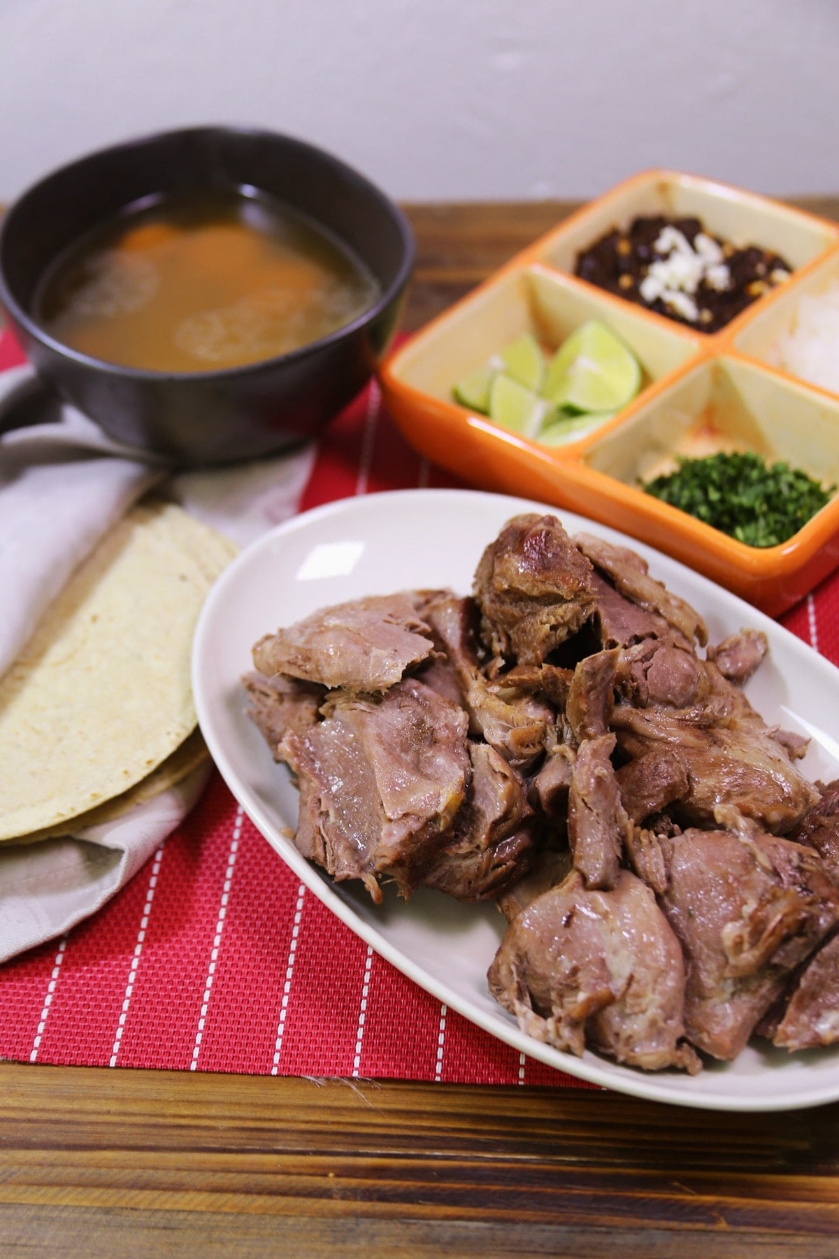 Barbacoa de Borrego en Olla de Presión