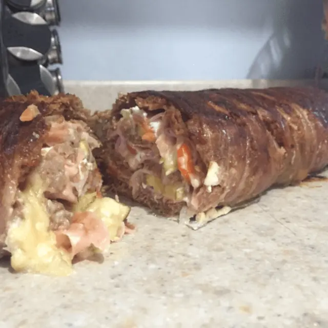 Baked Meat Roll