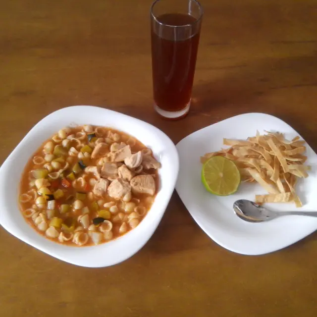 Snail Soup with Chicken