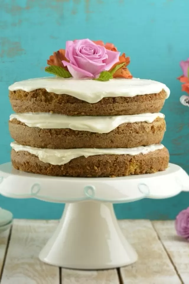 Pastel de Zanahoria con canela y jengibre