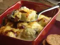 Baked Cauliflower with Asadero Cheese Crust