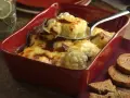 Baked Cauliflower with Asadero Cheese Crust