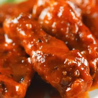 Wings in Guajillo Chili