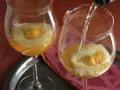 Mimosa with Tangerine Snow