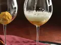 Mimosa with Tangerine Snow