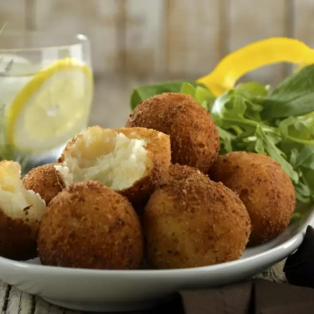 Bolitas de Papa empanizadas