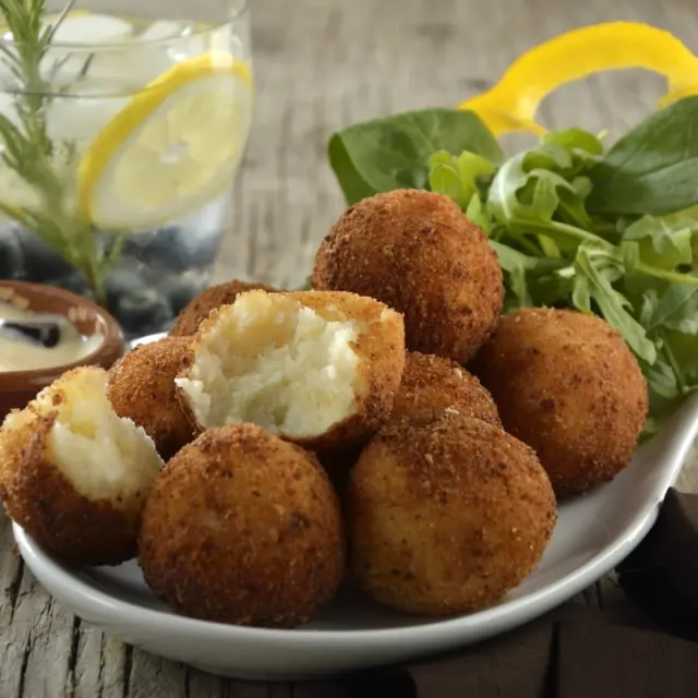 Bolitas de Papa empanizadas