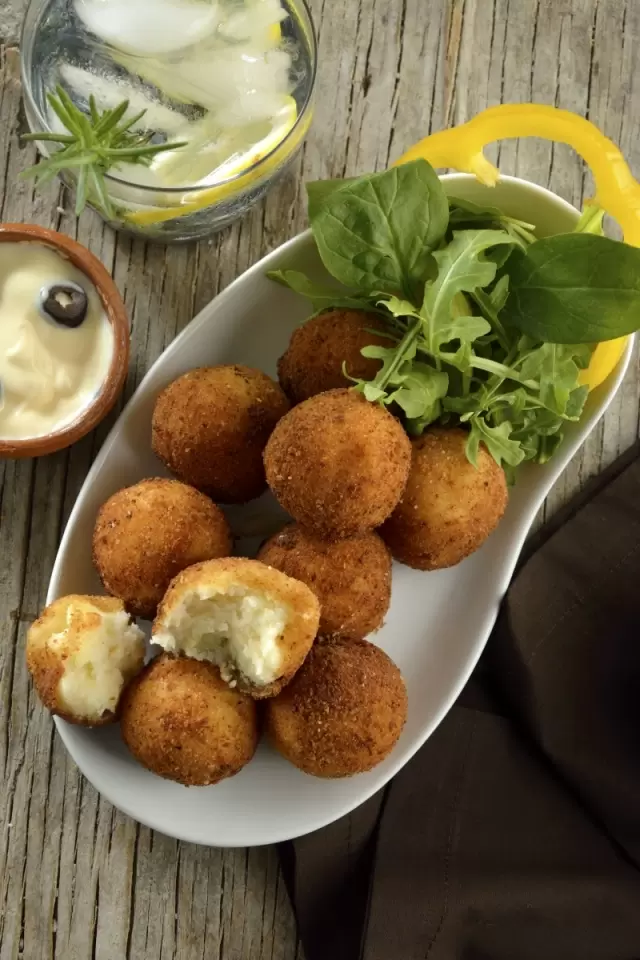 Bolitas de Papa empanizadas