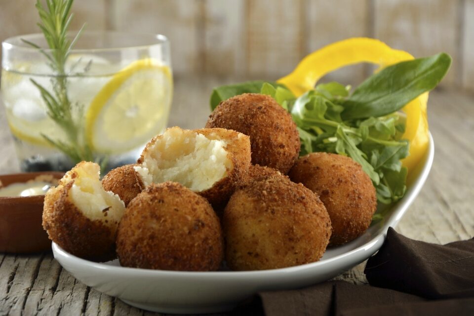 Bolitas de Papa empanizadas