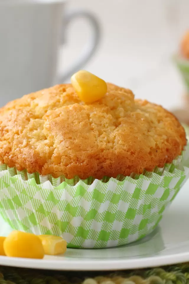 Cupcakes de Elote