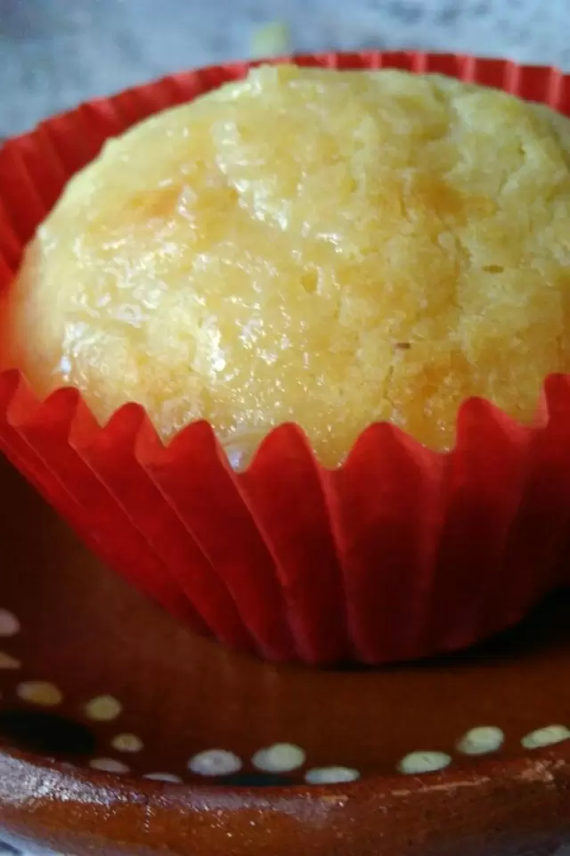 Cupcakes de Elote