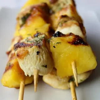 Chicken and Pineapple Skewers