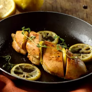 Pollo Marinado al Limón y Cilantro