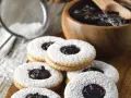 Cookies with Rustic Blueberry Jam