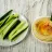 Pepino com Hummus de Grão-de-bico