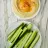Pepino com Hummus de Grão-de-bico