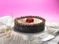 Cheesecake Marmorizado de Dois Chocolates