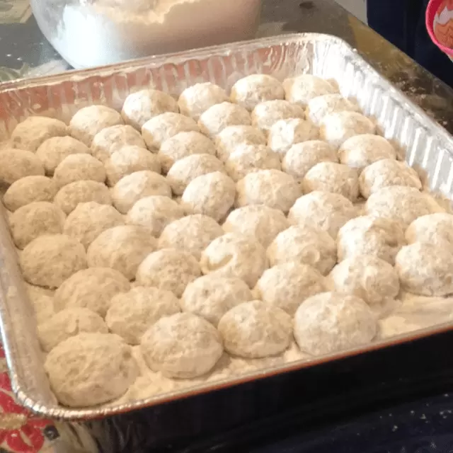 Bolitas de Nuez y Mantequilla