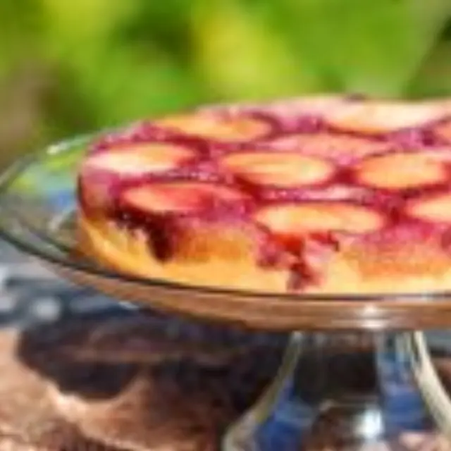 Plum Cake with Almond Dough