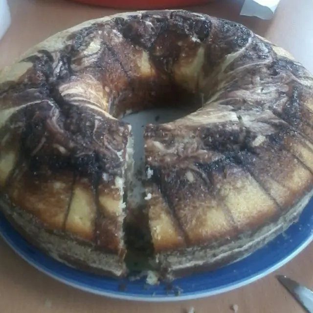 Bolo Marmorizado