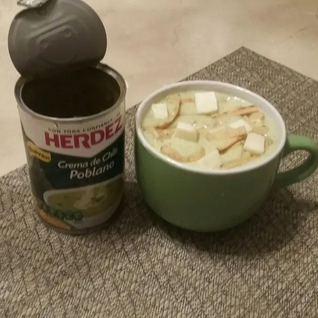 Creme de Verduras com Cream Cheese